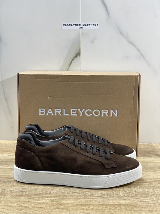 Barleycorn Sneaker Uomo Lord In Suede Marrone Casual Men Shoes 46