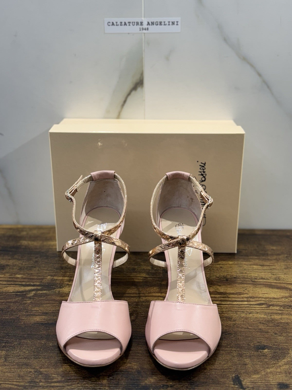 Emanuela Passeri Sandalo  Pelle Cipria   Casual Scarpa Donna 37.5