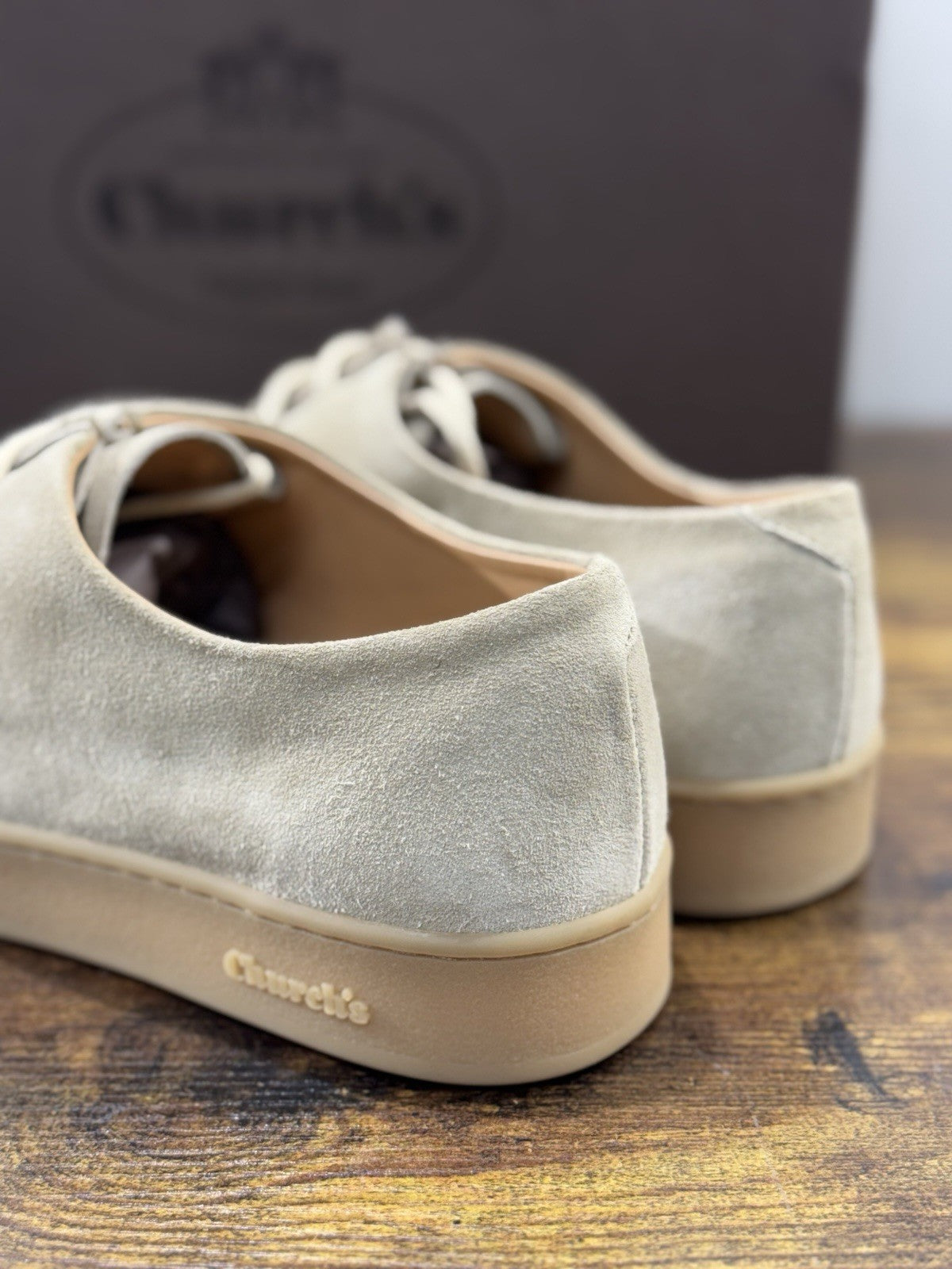 Church’s Scarpa Stringata In Suede Desert  Nocton Luxury Uomo 42