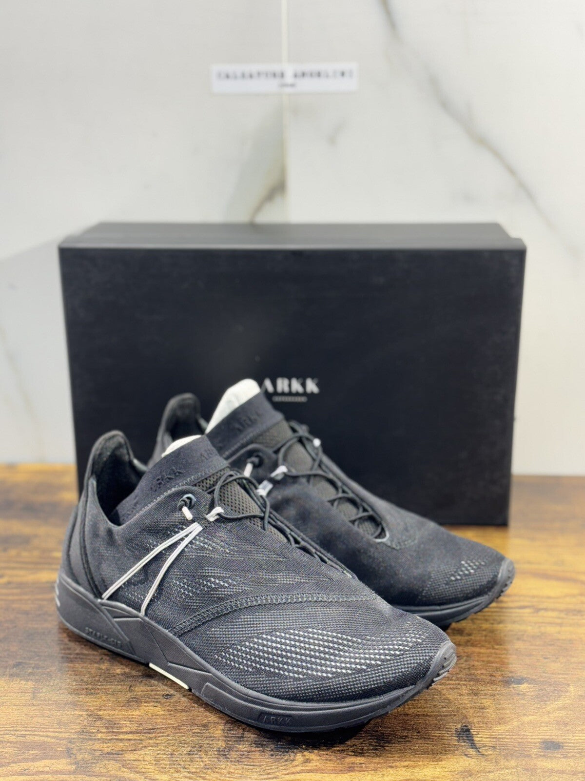 Arkk Copenhagen Sneaker Uomo Nera Causal Men Shoes 42