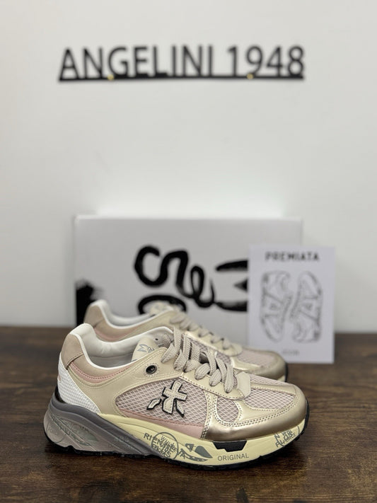 Premiata Mase Sneaker Pelle Light Gold    Casual Premiata Donna 36