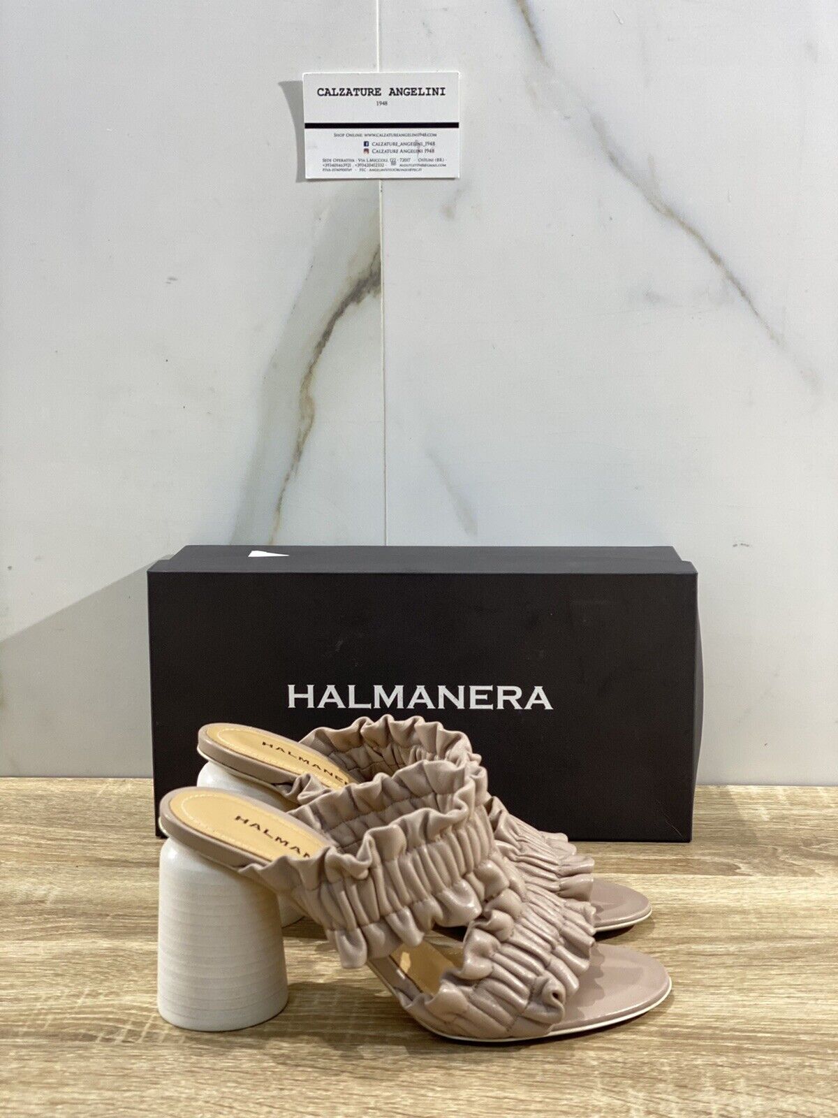 Halmanera Sandalo donna in pelle Naturale Brigitte 35  luxury sandal 41