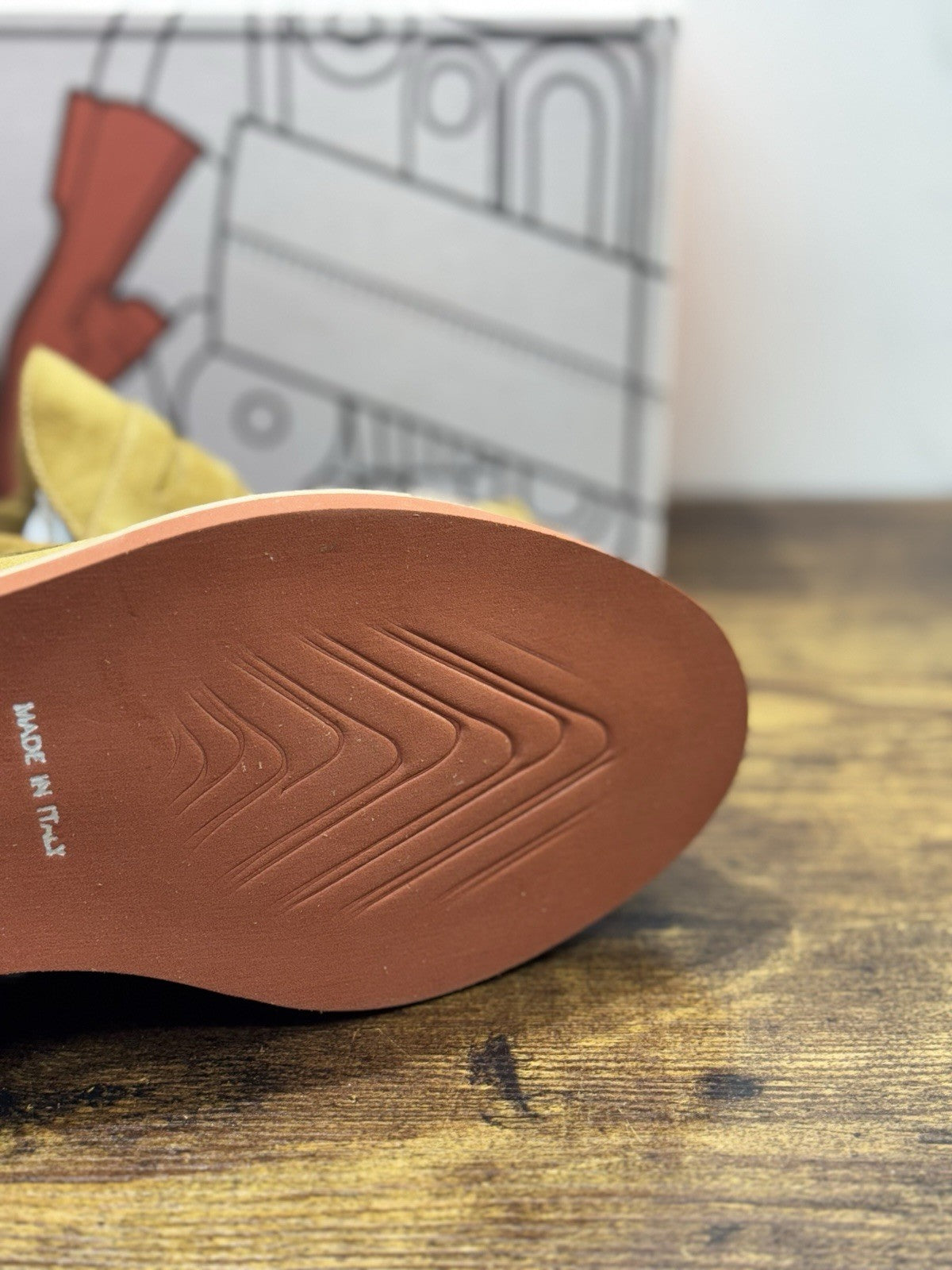 Il Mocassino Modello Weston Pelle Suede Sabbia  Fatto In Italia Uomo 43