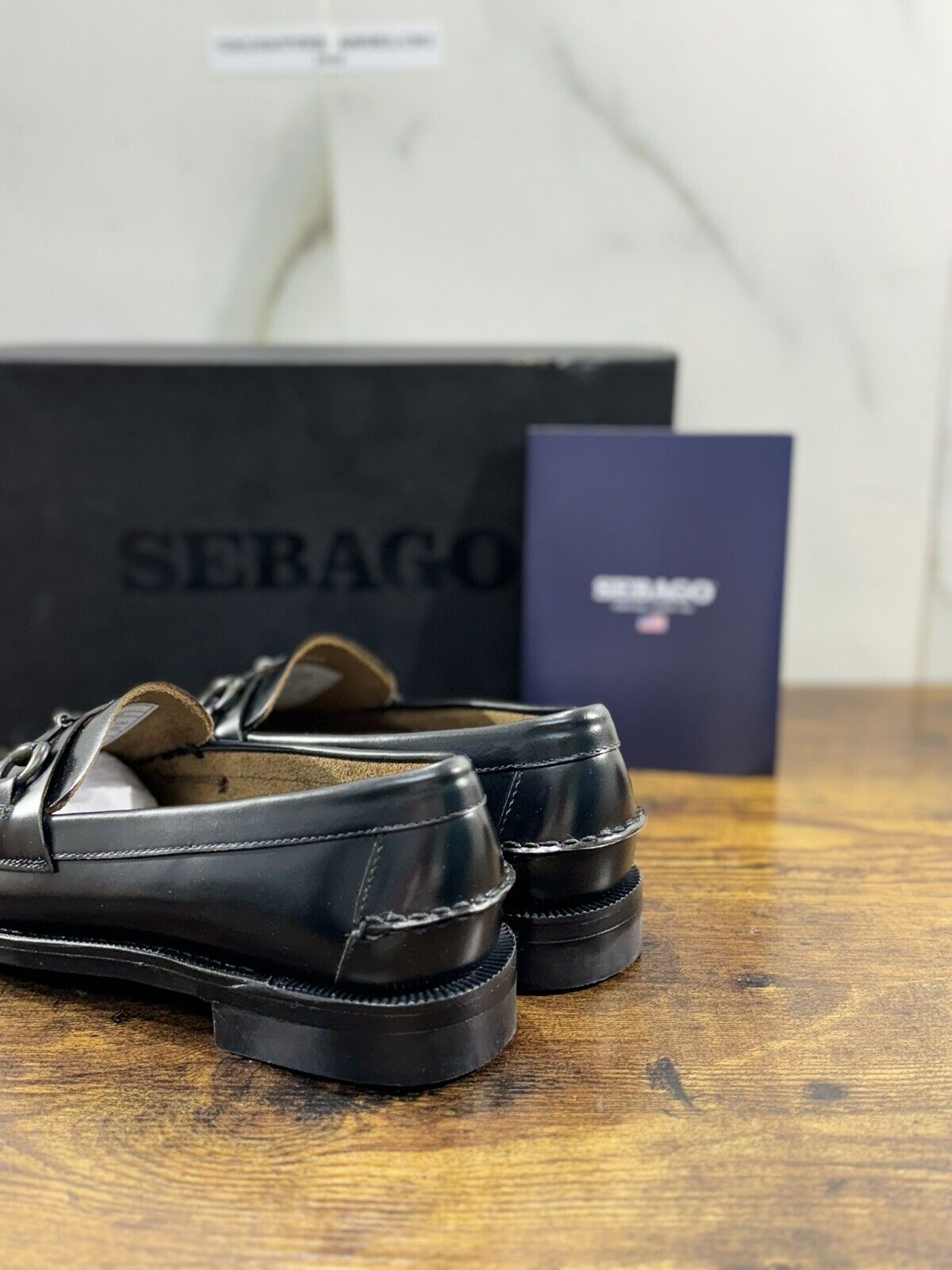 Sebago Mocassino Uomo Classic Joe Pelle Nero Icon Sebago 44