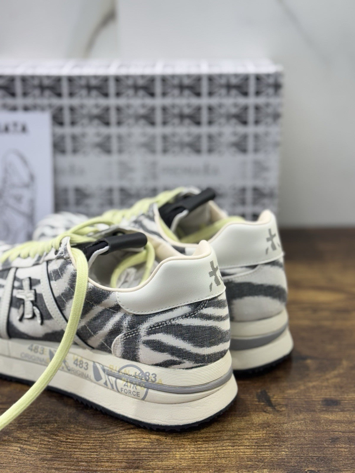 Premiata Conny  Sneaker Zebrata  Casual Premiata Scarpa Donna 41