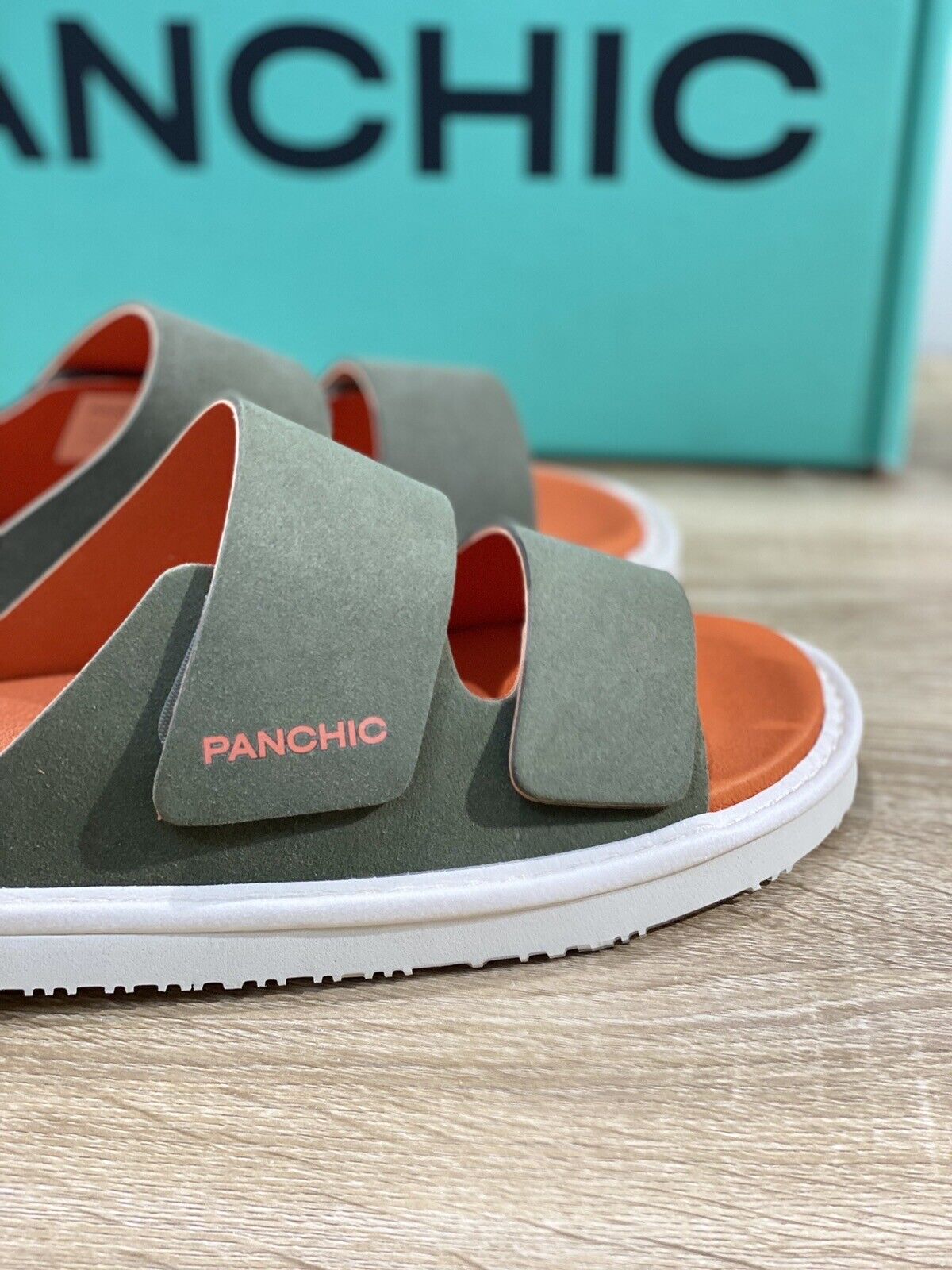 Panchic Sandalo Uomo Flat Slide Verdone Ultra Light 40