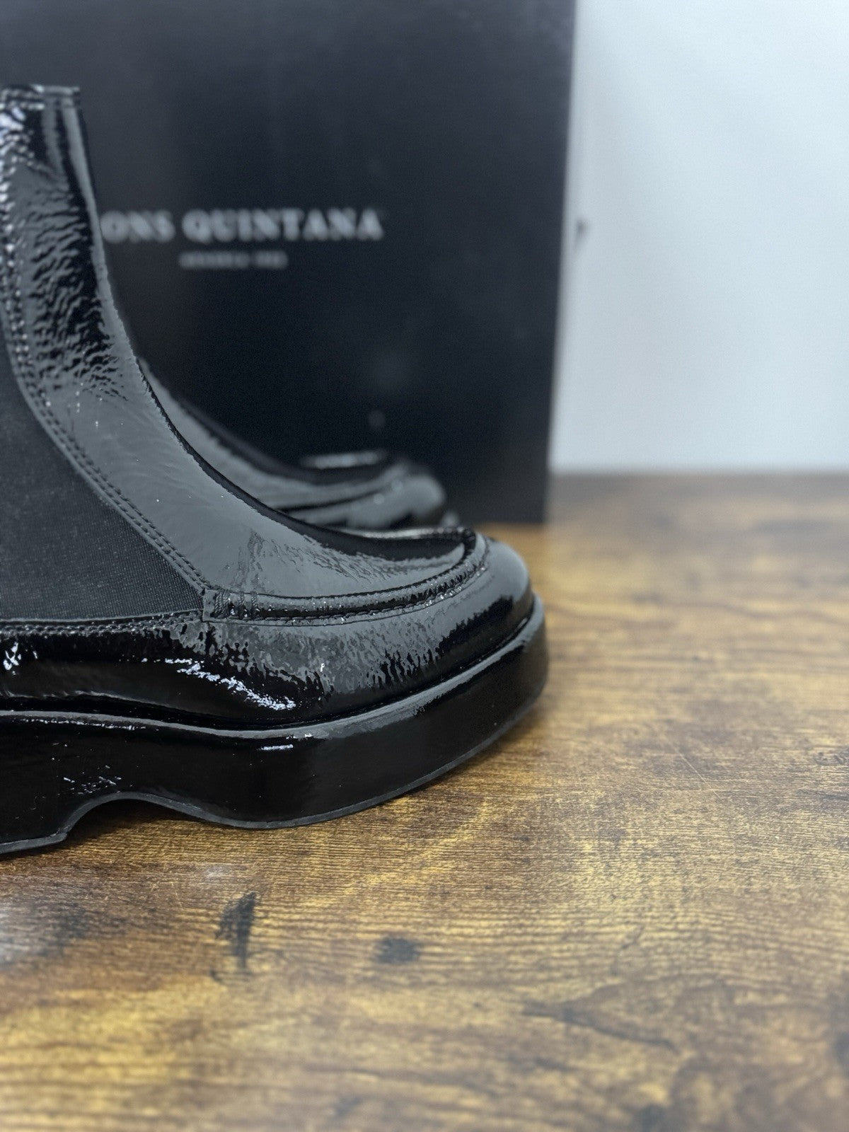 Pons Quintana Stivaletto Pelle Nero Casual Boot Donna 41