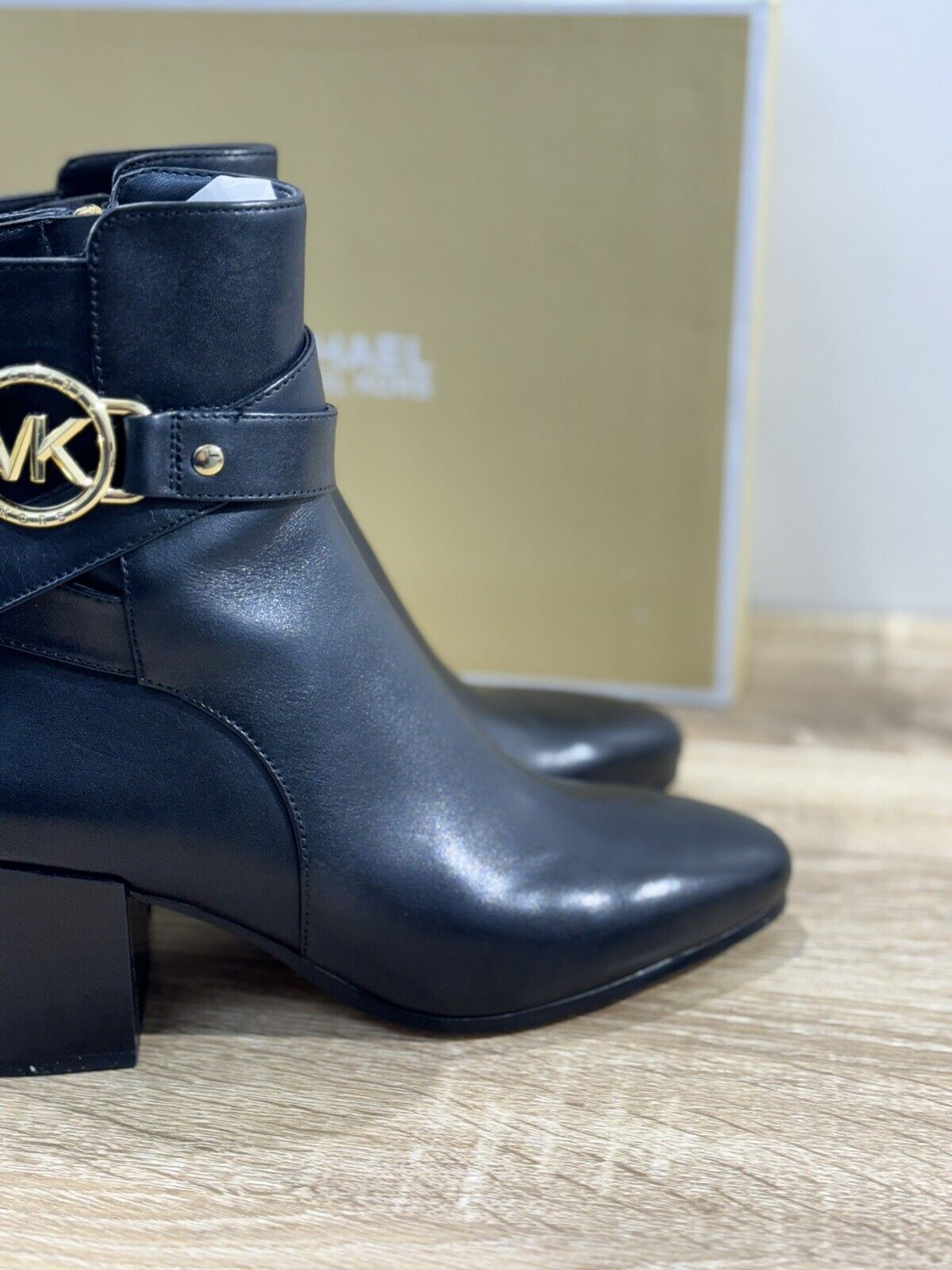 Michael  Kors Rory Mid Bootie Nero   Chelsea Boot  Con Tacco 36