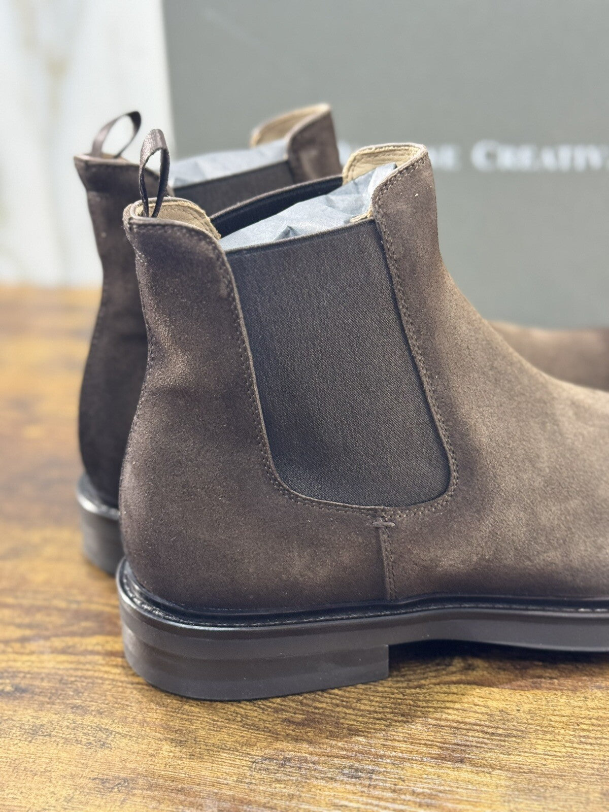 Officine Creative Chelsea Boot Uomo Uniform Pelle Suede   Luxury Men Boot 41
