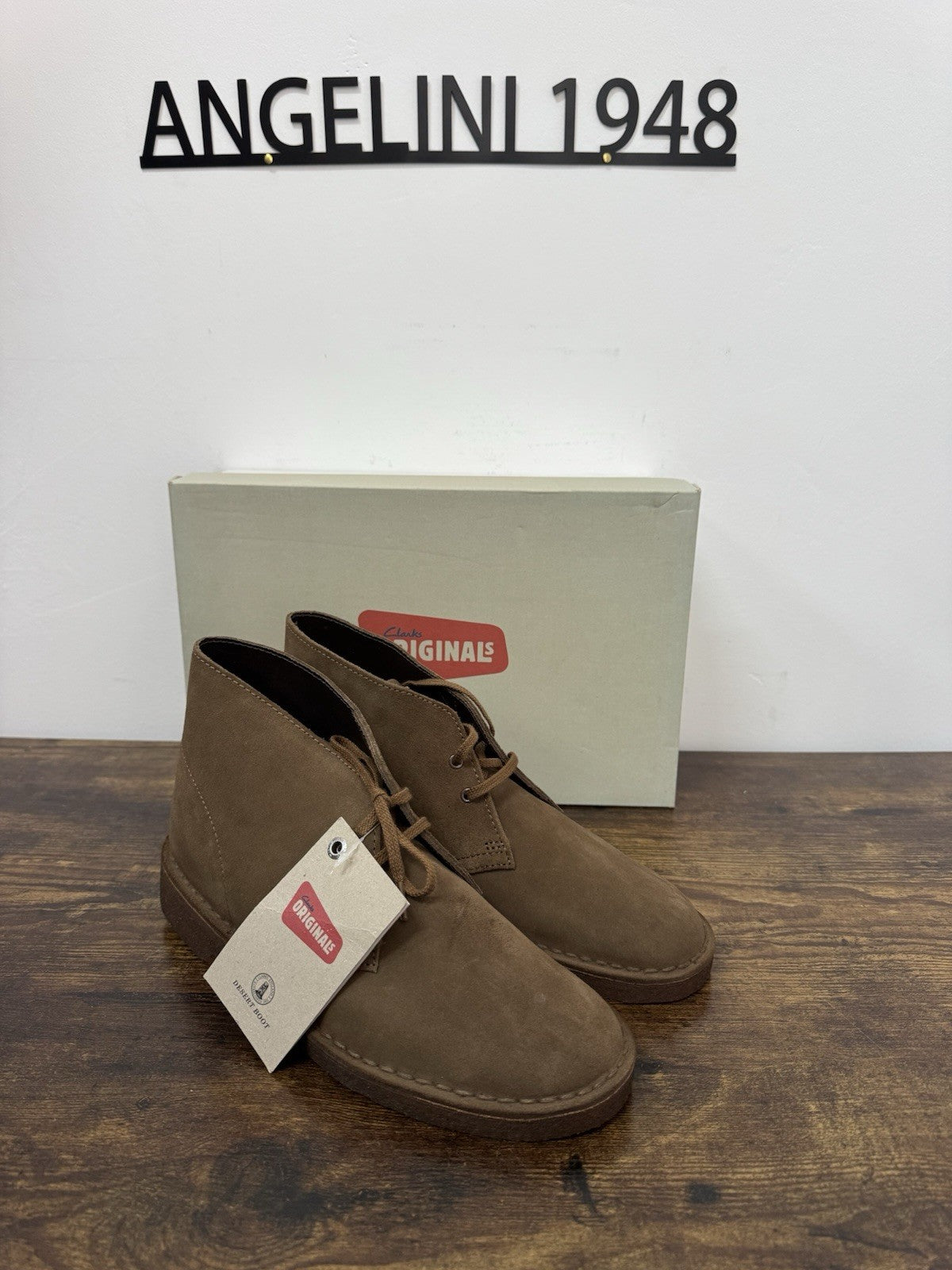 clarks desert boot Suede Nocciola Causal Uomo 40