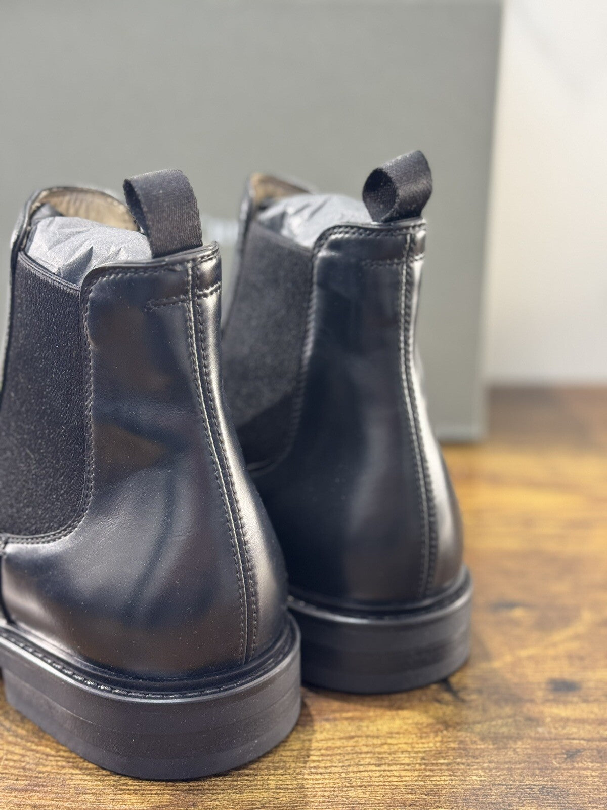 Officine Creative Chelsea Boot Uomo Uniform Pelle Nera  Luxury Men Boot 41