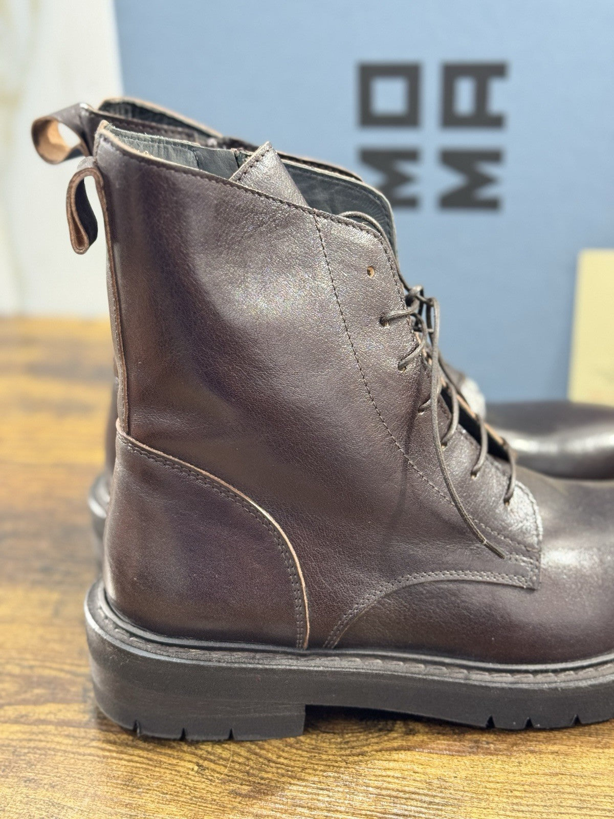 Moma Anfibio  Boot T Moro Fatto A Mano In Italia Luxury Moma Boot Donna 40