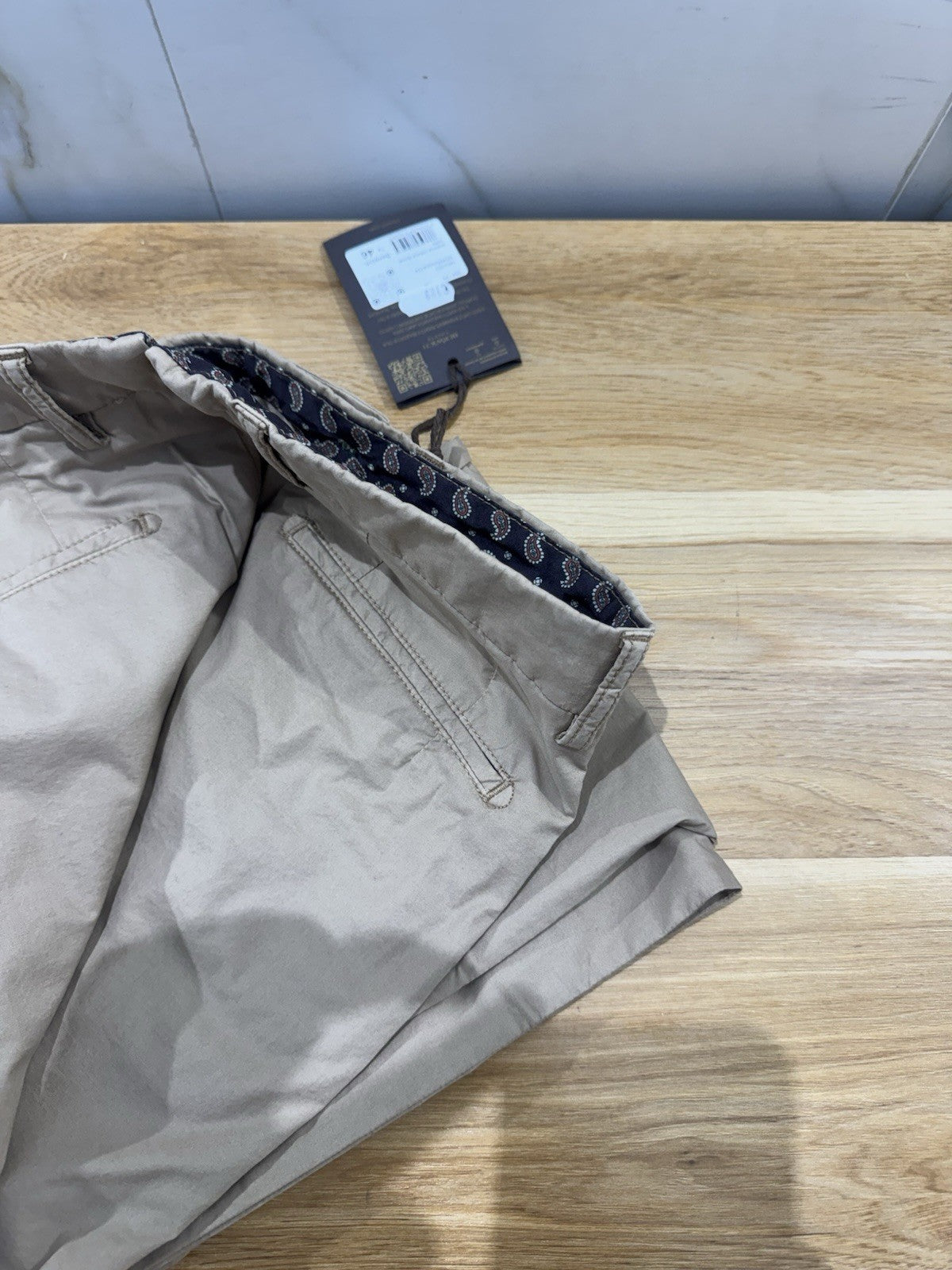 Berwich Pantalone Cotone Tencel Casual Uomo 54
