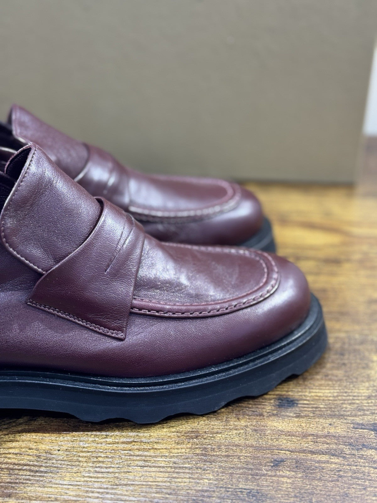 Pomme D’or Stivaletto   Pelle Bordo’ Fondo Vibram Casual Luxury   Donna 41