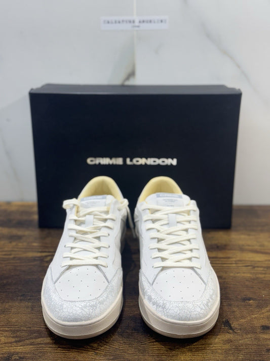 Crime London Sneaker Chelsea  Pelle  Bianca Causal Uomo 44