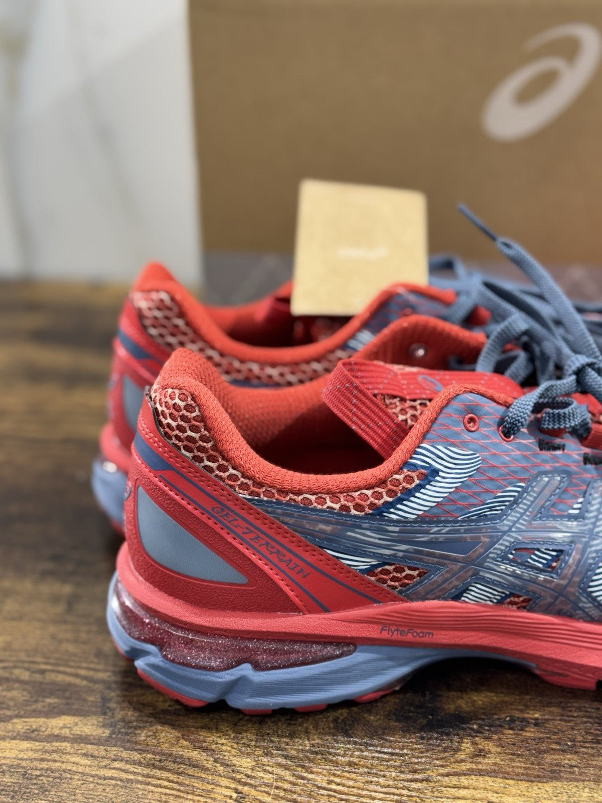 Asics Gel Terrain Red Wood Crepe   Casual Asics Uomo 44.5