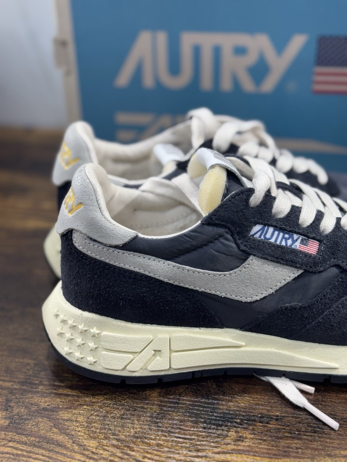 Autry Reelwind  Low Sneaker Suede Nero   Casual Autry Donna 39