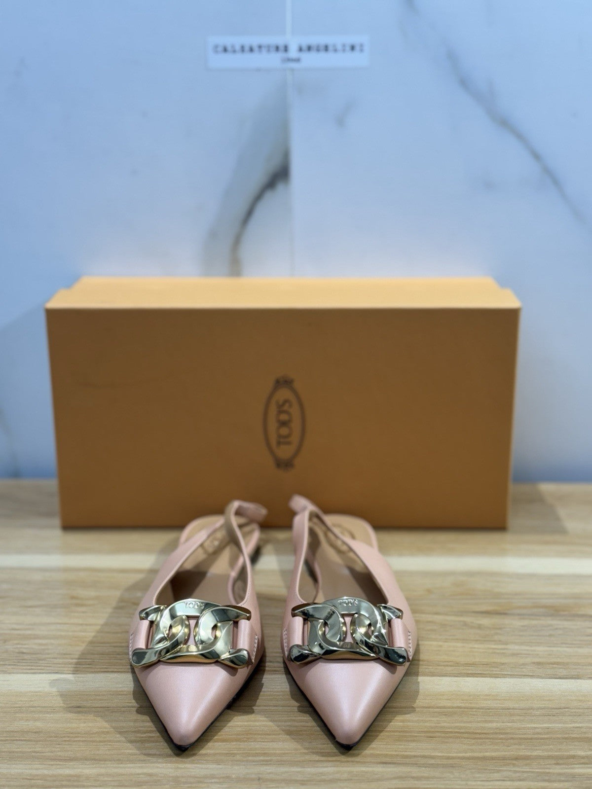 Tod’s Sling Back Pelle Vacchetta Luxury Tod’s Donna 36.5