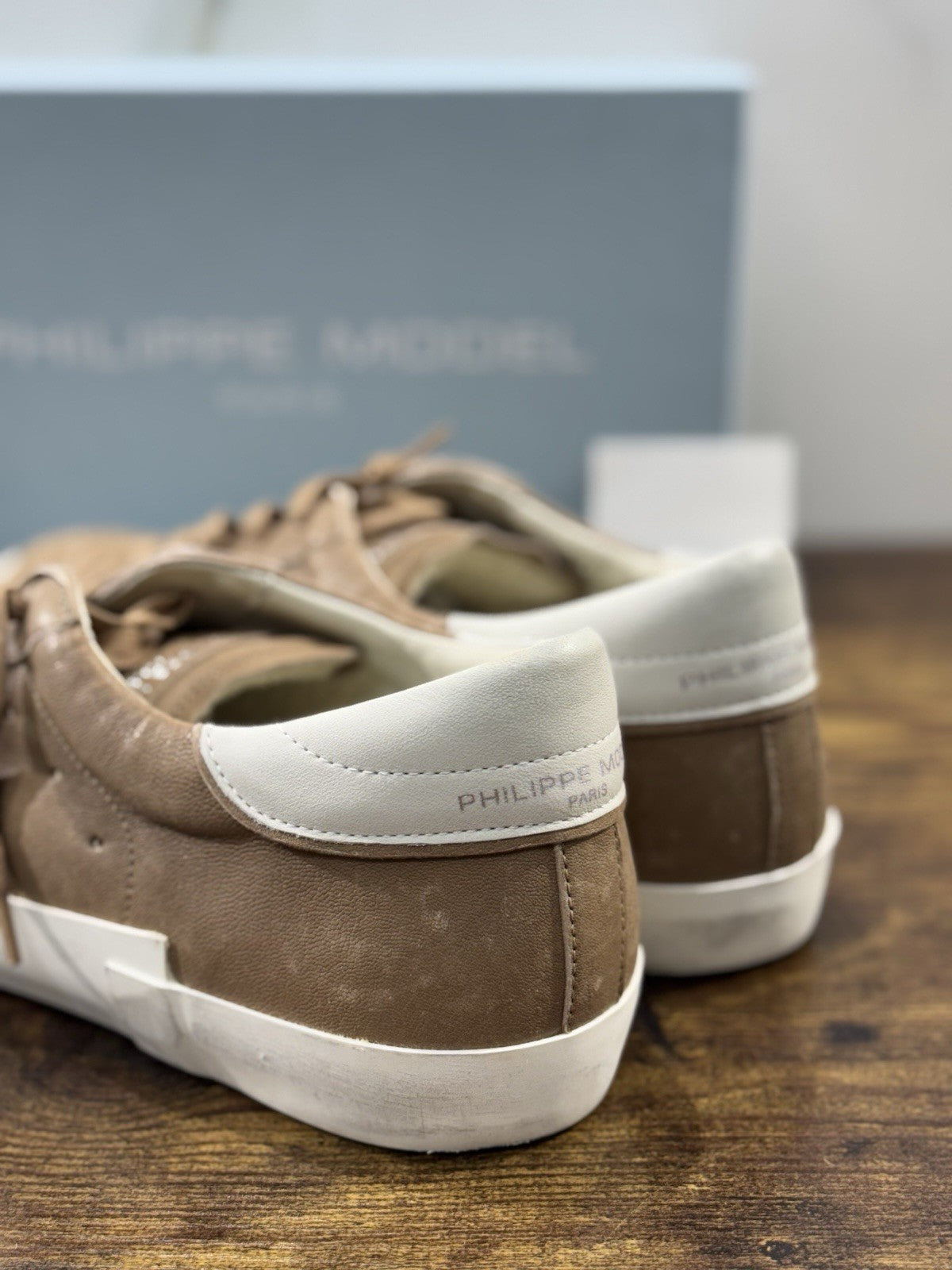 Philippe Model  Paris L u Pelle Beige   Casual Uomo 46