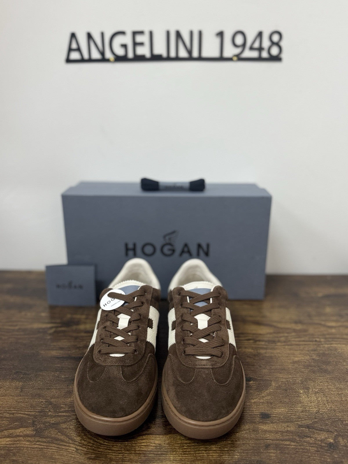Hogan Cool Sneaker Suede Brown  Casual Hogan Scarpa Uomo 43
