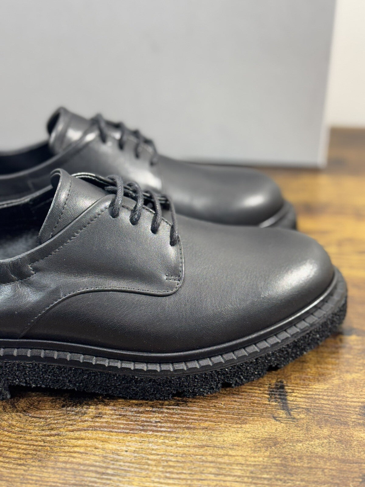 Guglielmo Rotta Derby  Donna Pelle Nero Extra Light Made In Italy 41