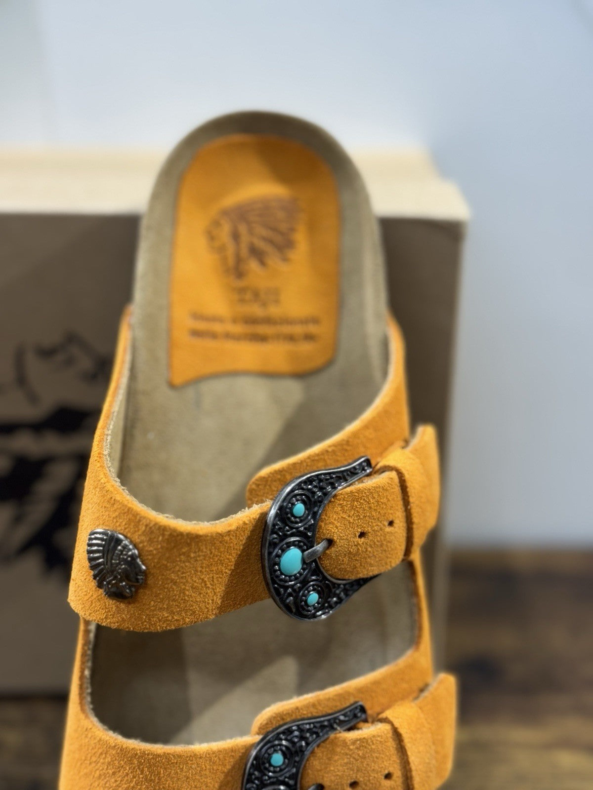 Taji Ciabatta  Donna Suede Mandarino Icon Taji  Donna 36