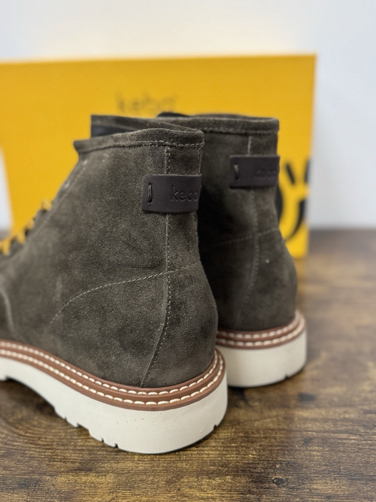 Kebo Stivaletto Suede Foca Modello Dakar Boot Uomo 42