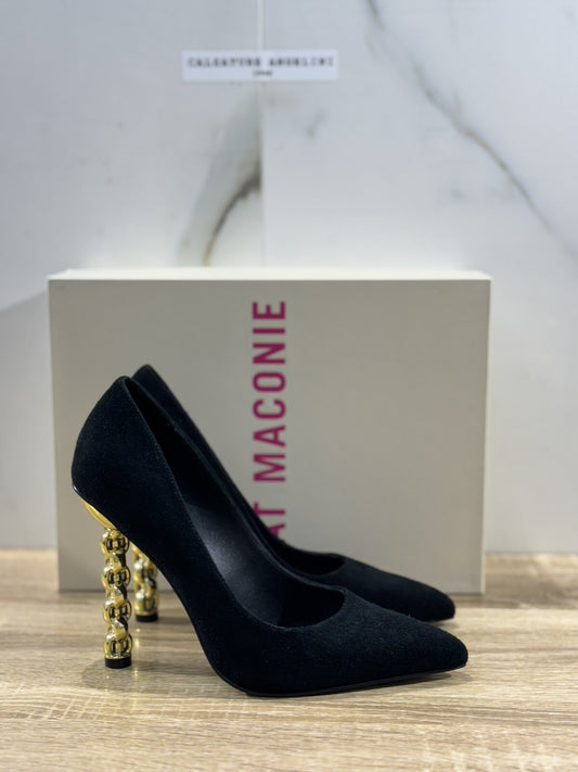 Kat Maconie Decollete’  Donna  Lidia    Suede    Nero Luxury Kat Maconie 37