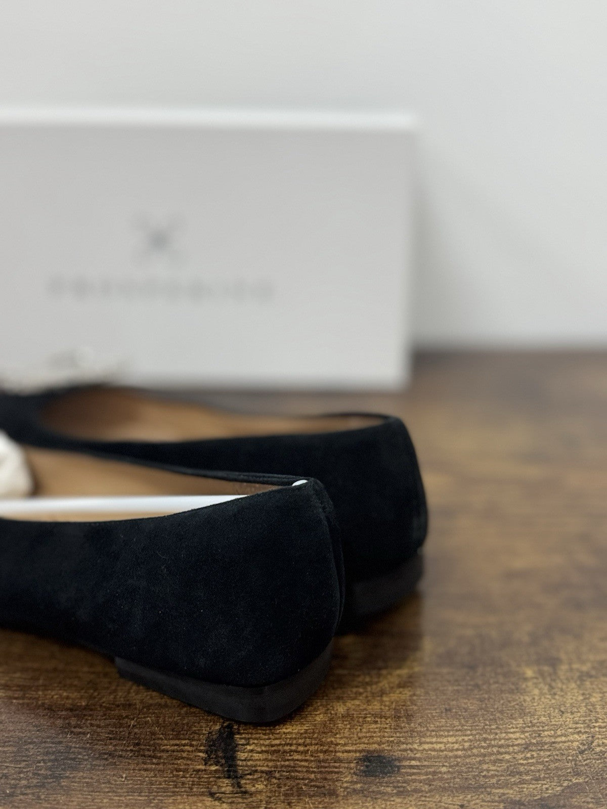 Prosperine Ballerina  Suede Nero  Flat  Scarpa Donna 36
