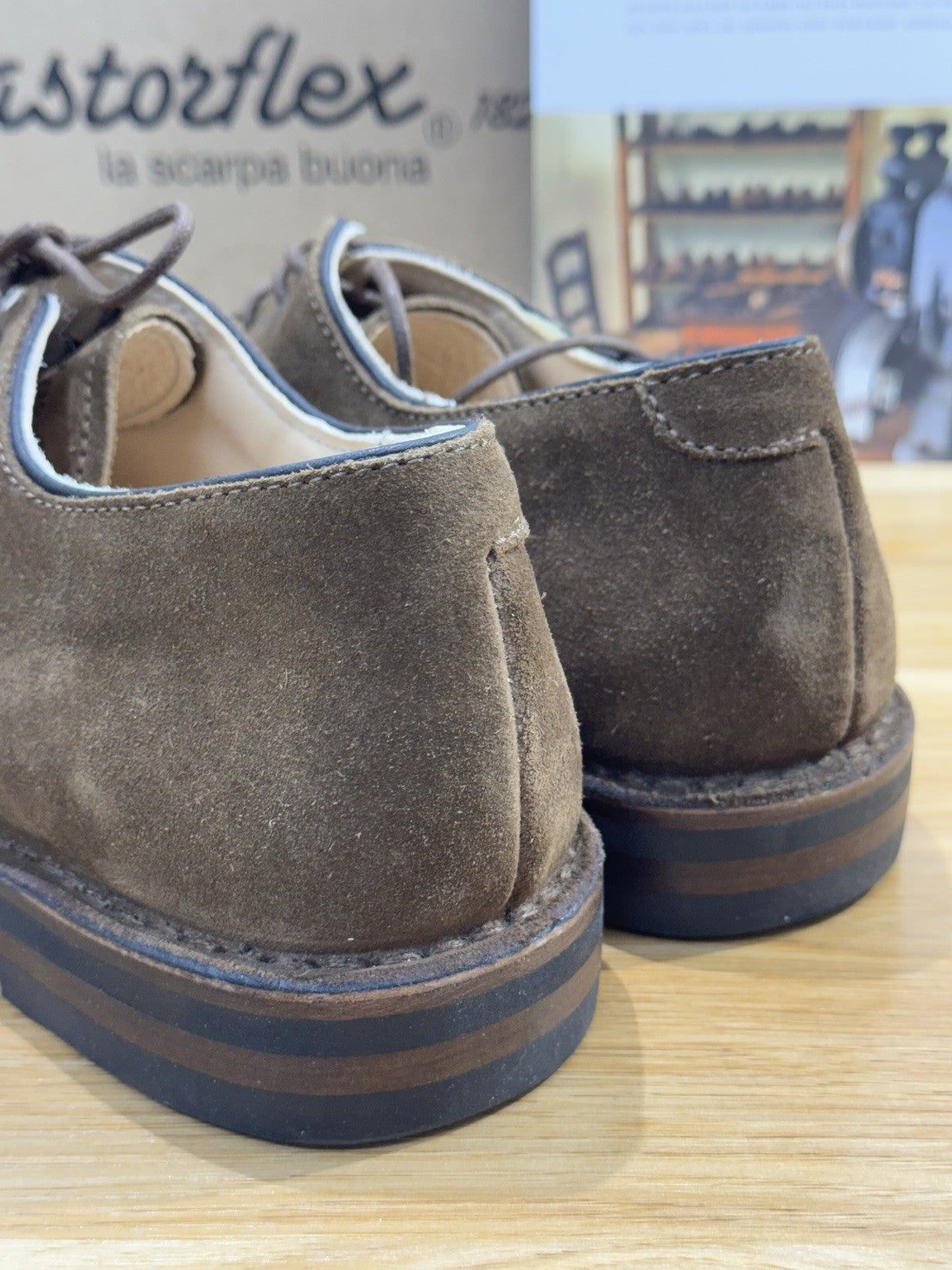 Astorflex Carlflex  Stringata   Suede Dark Khaki Casual Scarpa Uomo 42