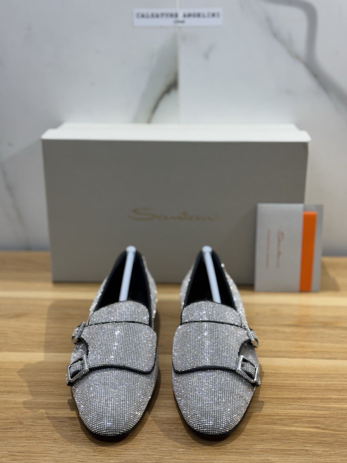 Santoni Mocassino Strass Limited Edition  Luxury Santoni Scarpa Donna 38.5