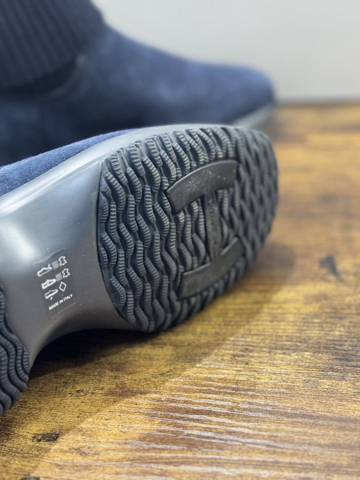 Hogan Interactive Stivaletto Lana Suede Blu           Casual Hogan Donna 39