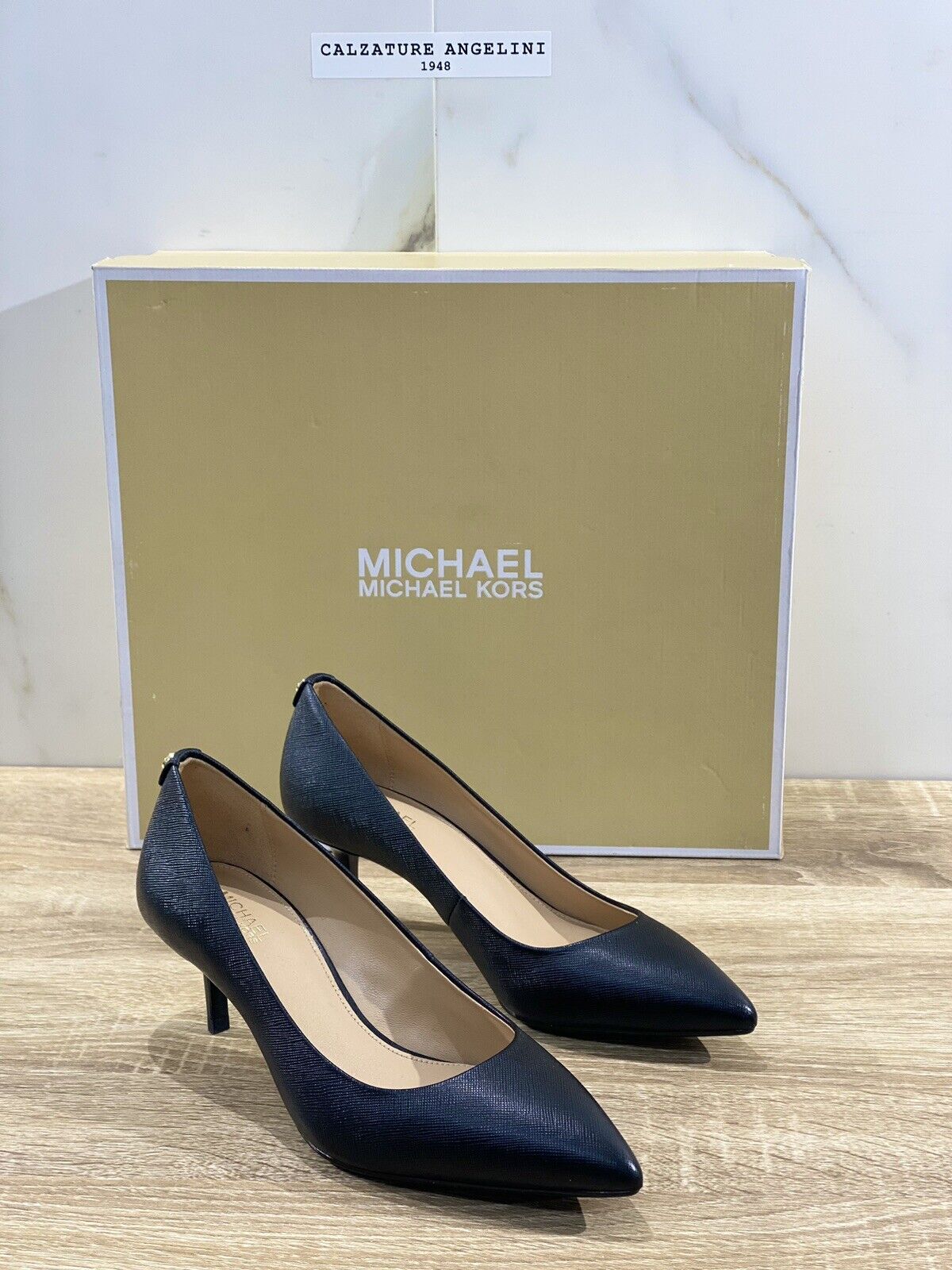 Michael kors flex pump pelle nera 35.5 donna