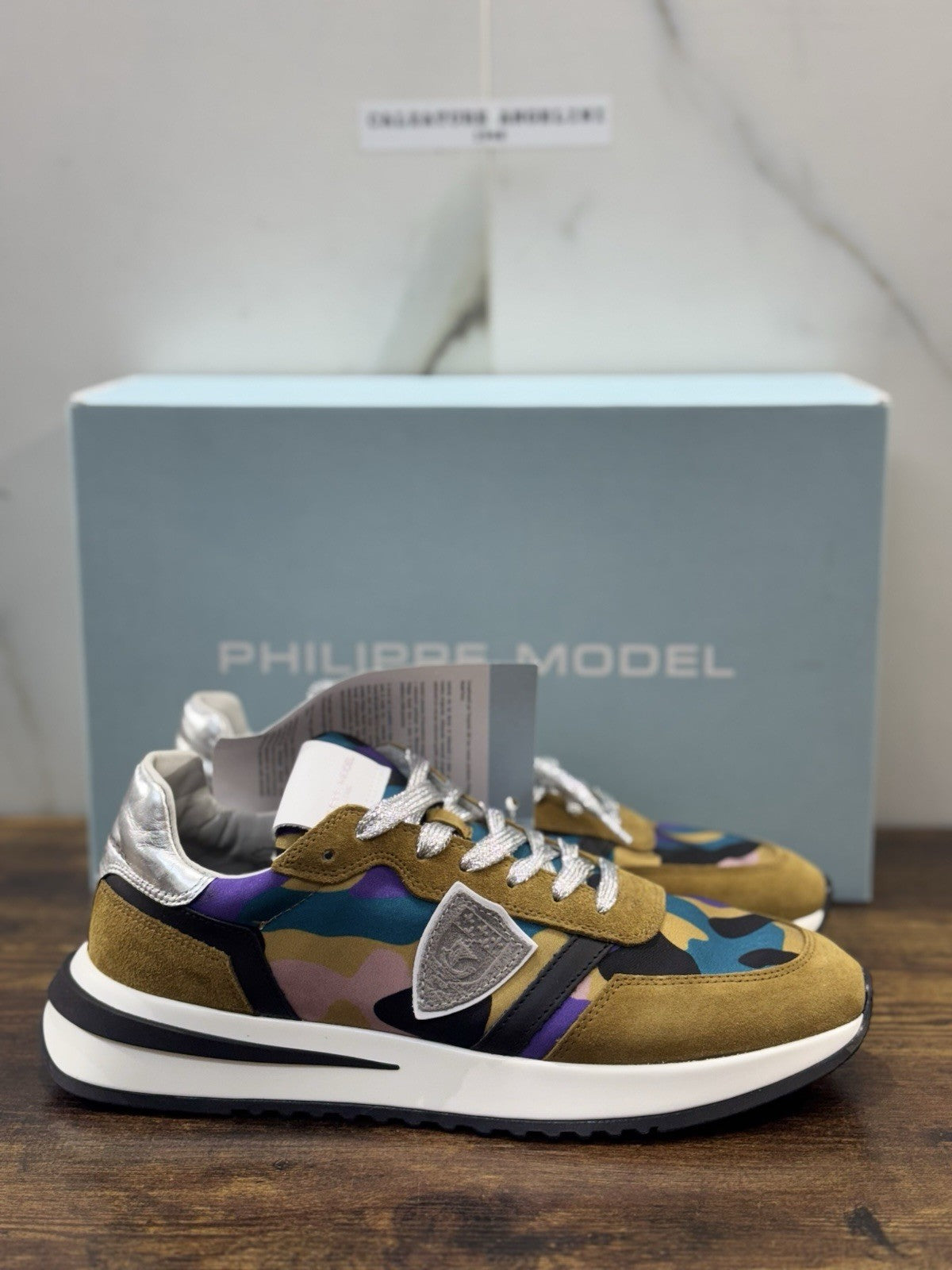 Philippe Model Paris Tropez   Sneaker Pelle Cuoio    Donna 36