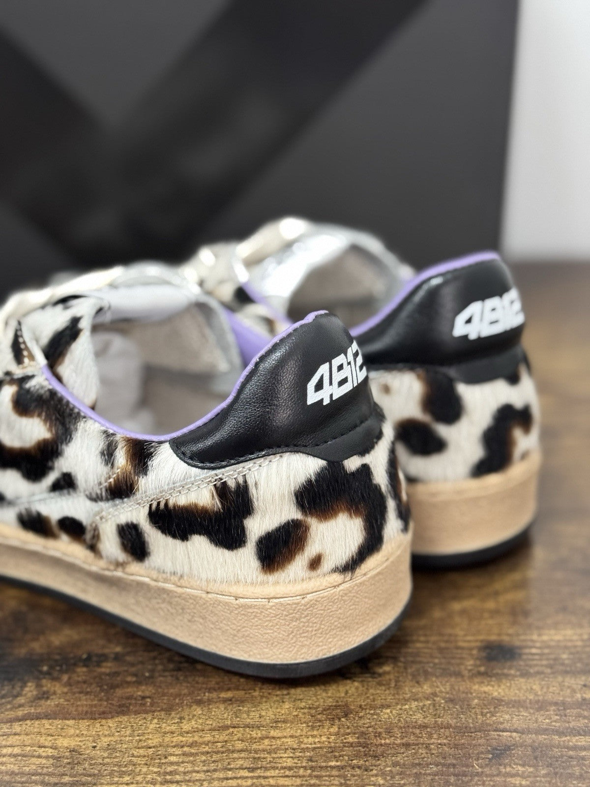 4B12 Sneaker Play New  Mucca Leopard   Casual Scarpa Donna 40