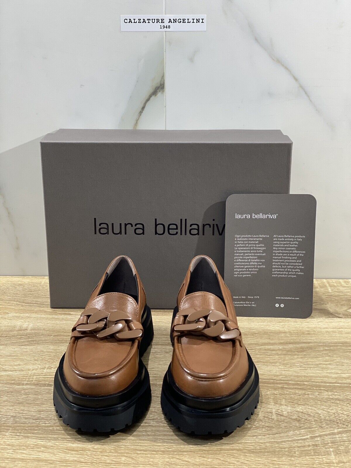 Laura Bellariva Mocassino donna Pelle Cuoio Extra Light 36