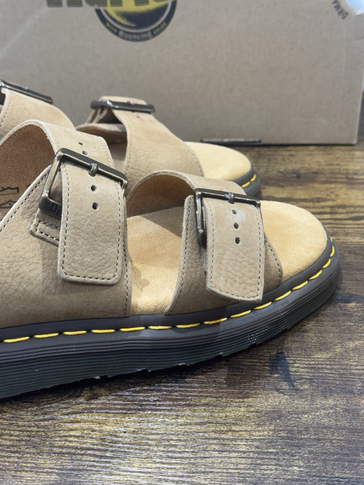 Dr Martens Sandalo  Josef    Pelle Tan Casual Dr Martens Uomo 45