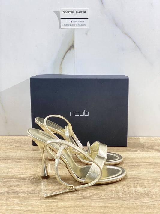 Ncub Sandalo donna Jana 26 luxury sandal NCub Pelle Platino 36