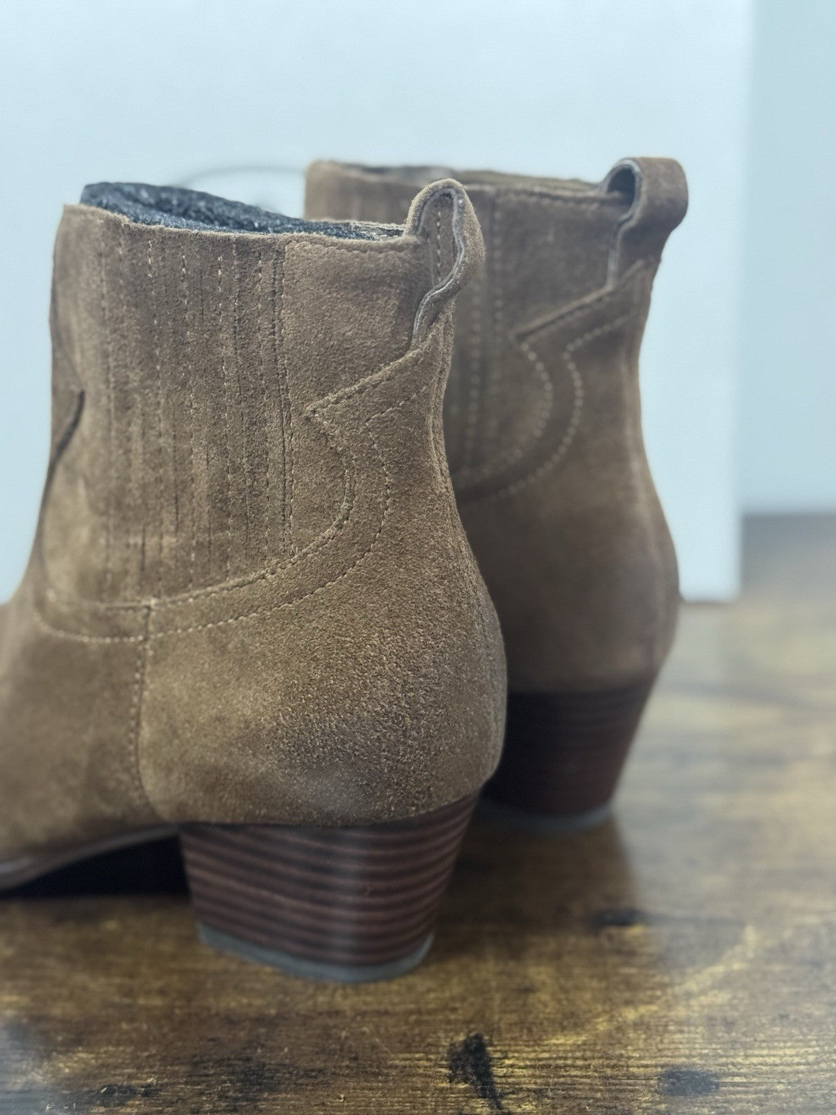 Ash Harper Texano Suede Cuoio Casual Texan Boot Ash Donna 37