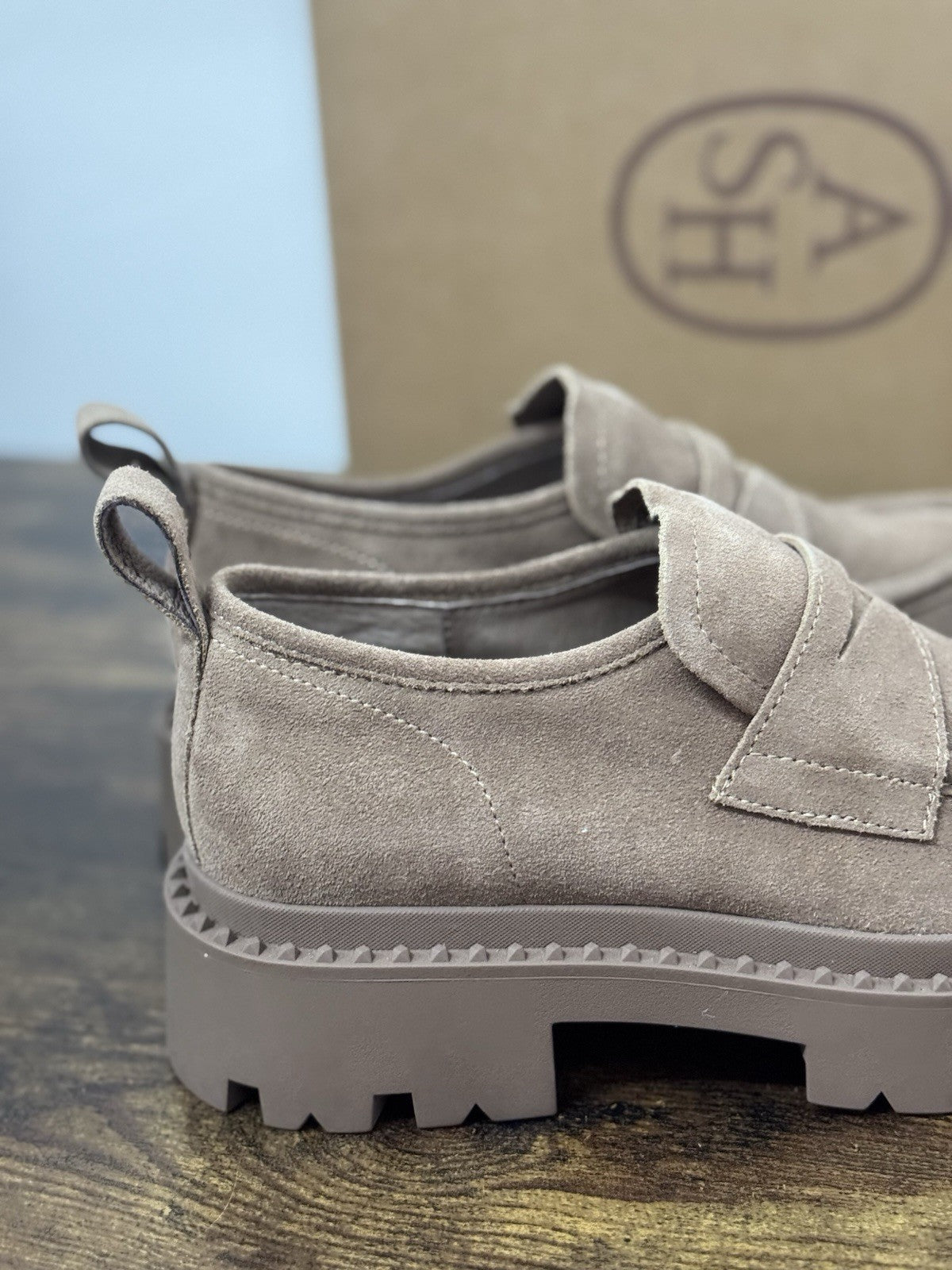 Ash Genial Stud Mocassino Suede Sequoia  Casual Ash Donna 37