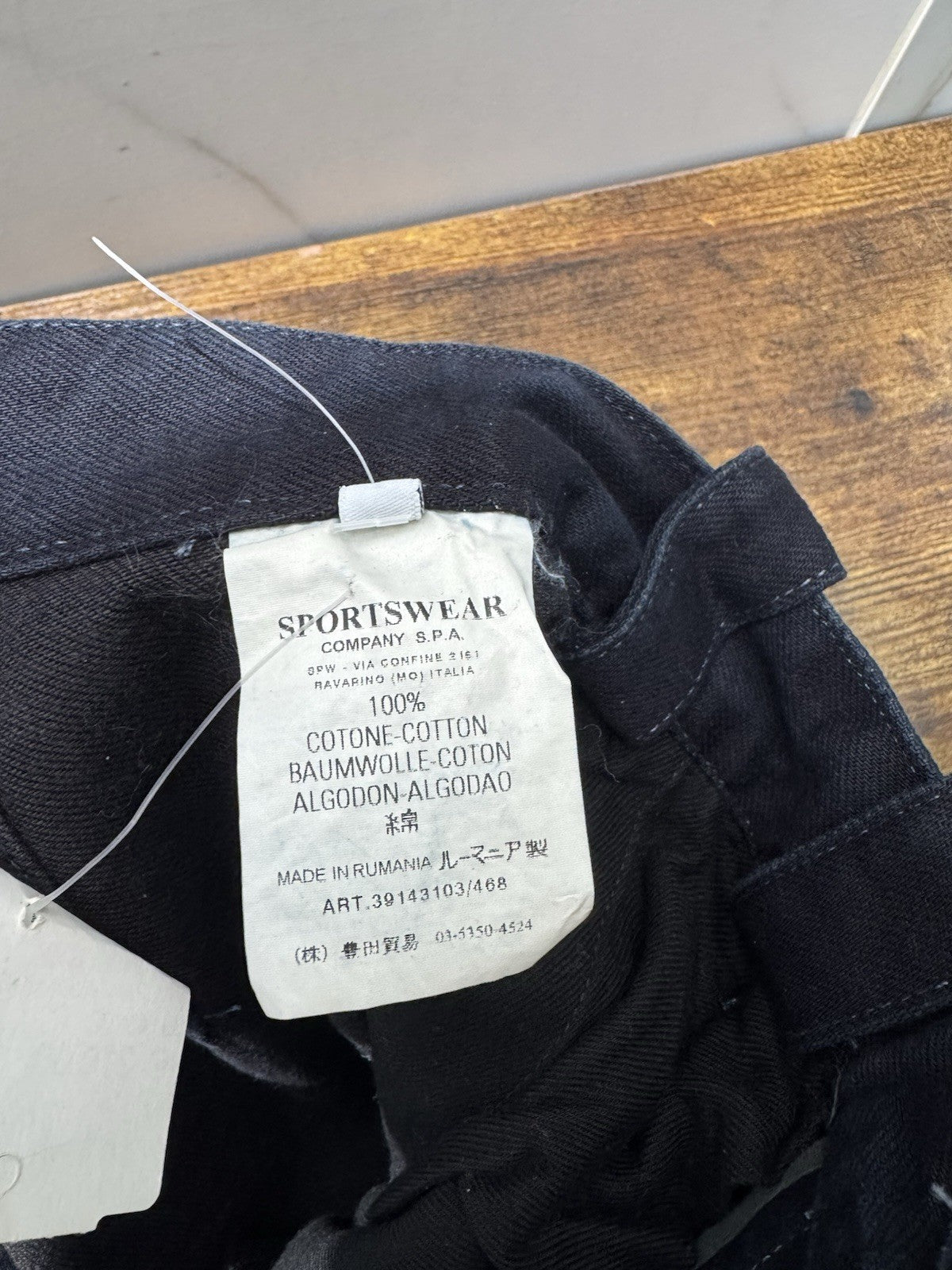 Stone Island Pantalone Cargo Denim Tasconi Limited Stone Island Uomo 46