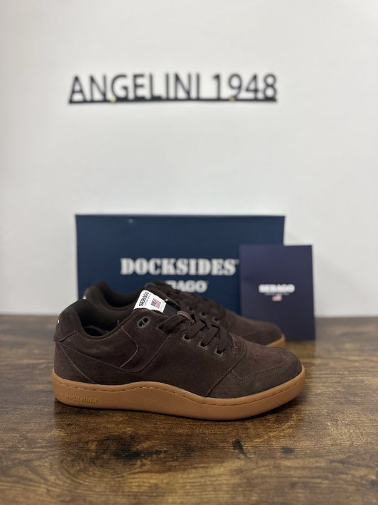 Sebago Hurricane Sneaker Suede Brown Causal Sebago Scarpa Uomo 44.5
