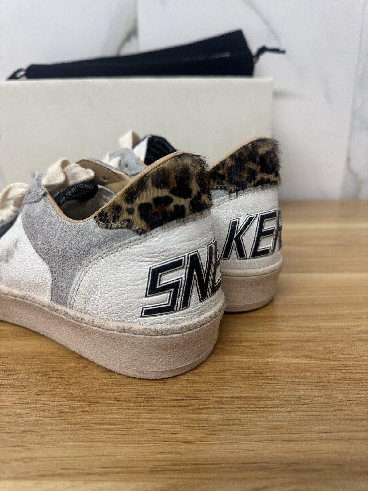 Golden Goose Ball Star White Grey Black Leo   Luxury Golden Goose Uomo 41