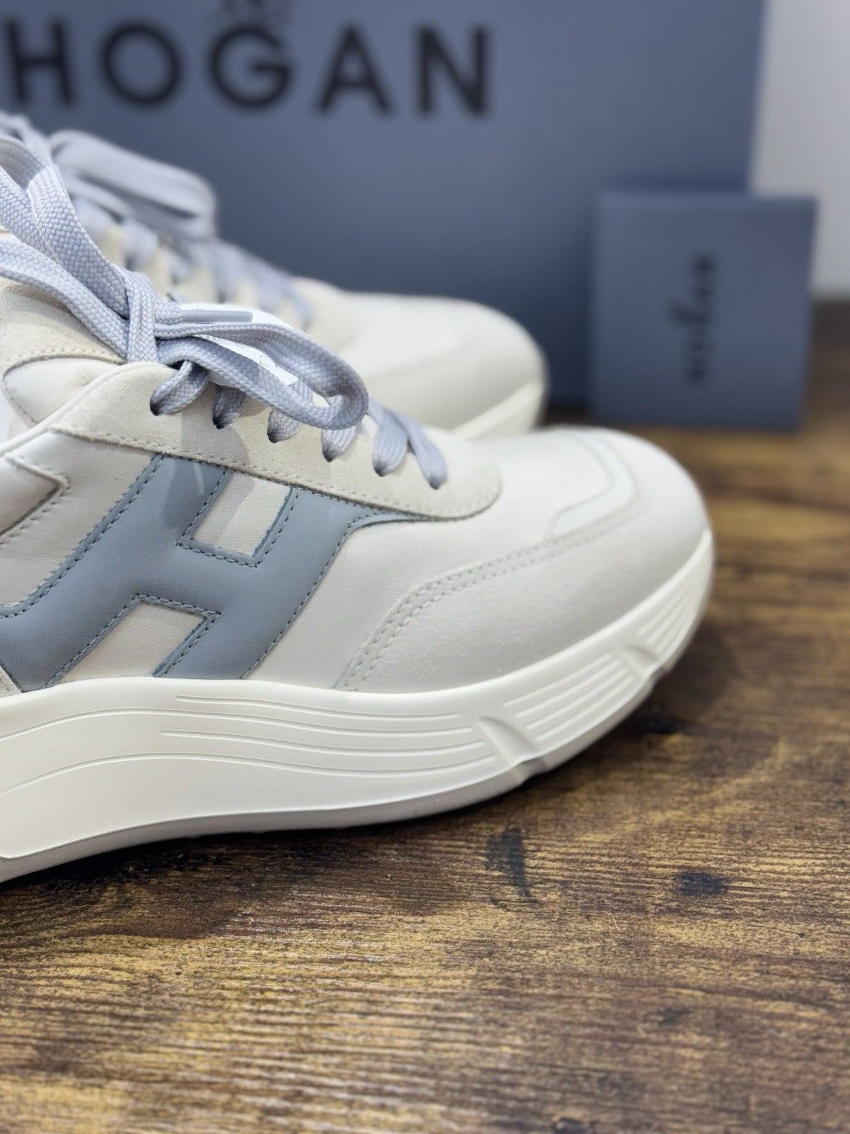Hogan H669 Sneaker Pelle Casual Beige  Hogan Scarpe Donna 38.5