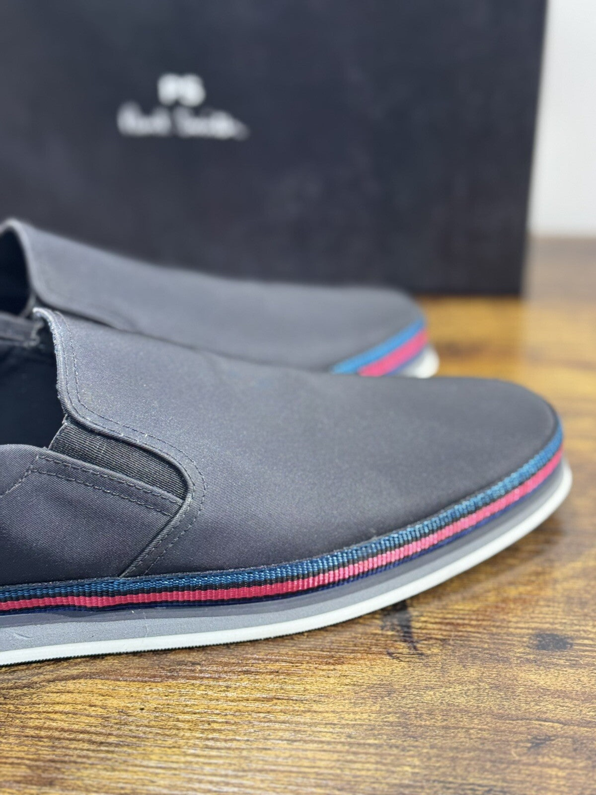 Paul Smith Scarpa Uomo Ramos Nero Mocassino Casual 40
