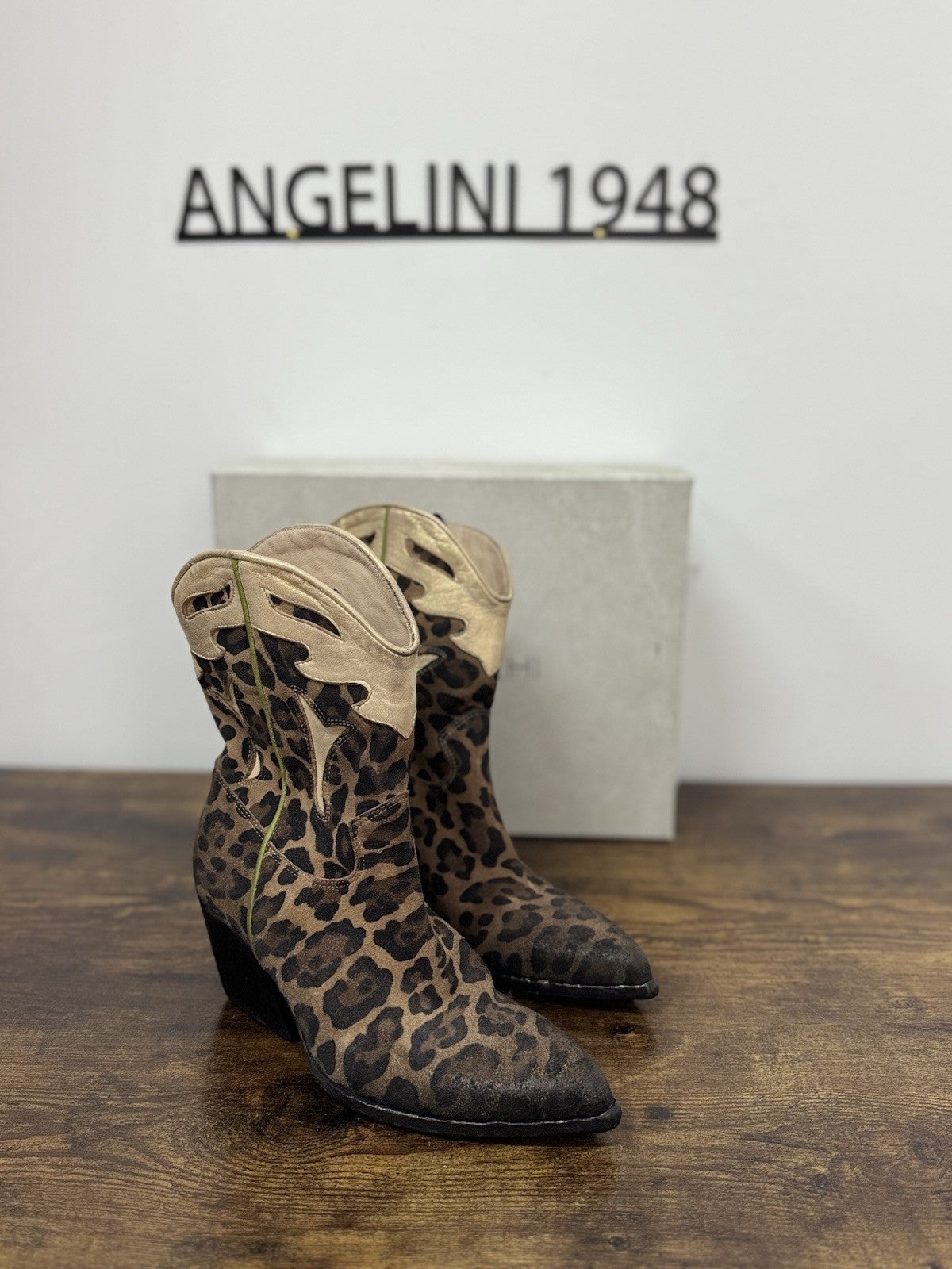 Elena Iachi Texano Ghepardo Casual Boot Donna 36