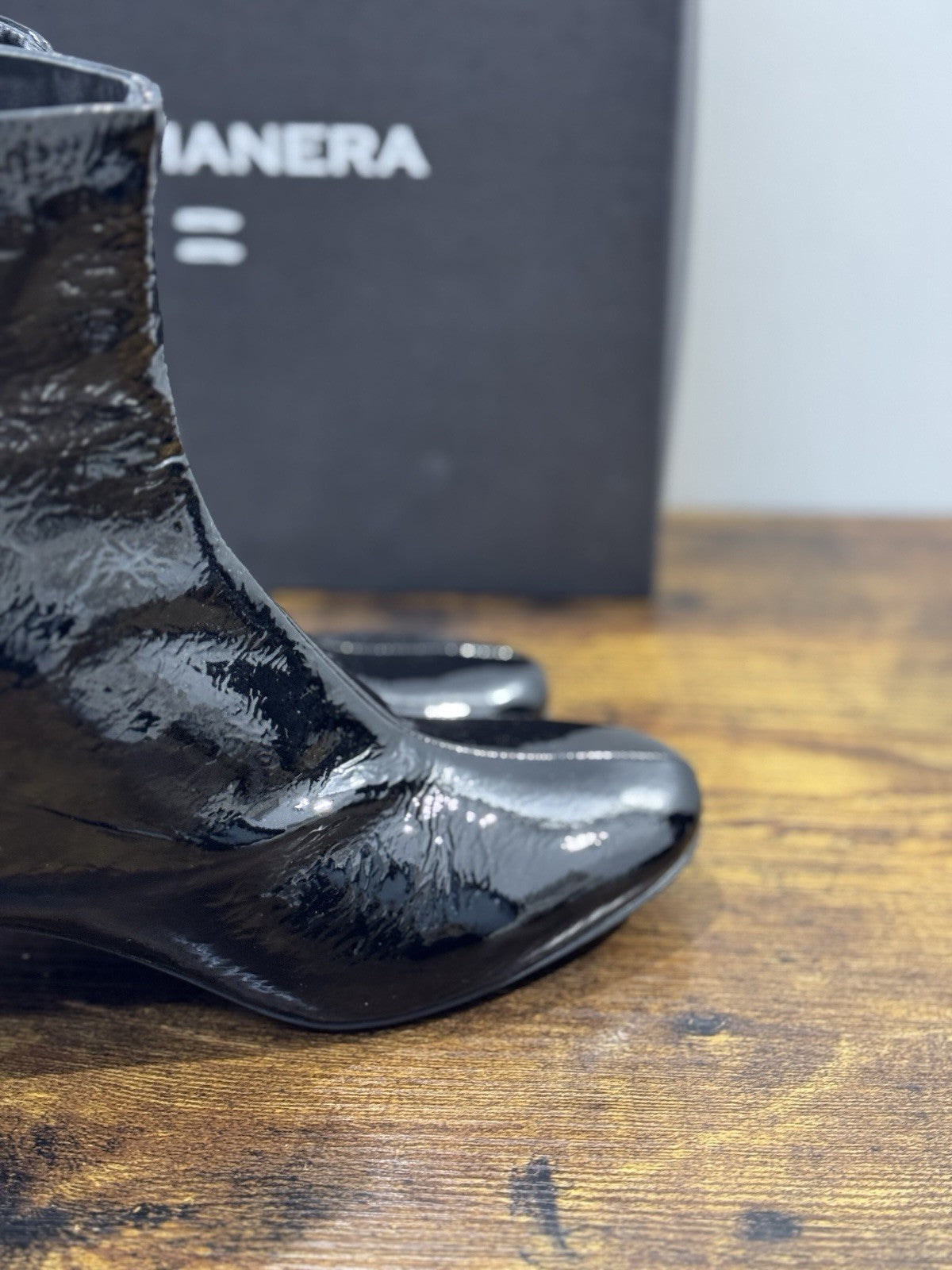 HALMANERA Stivaletto Donna Caren   Pelle    Con Tacco Casual Handmade Boot 41