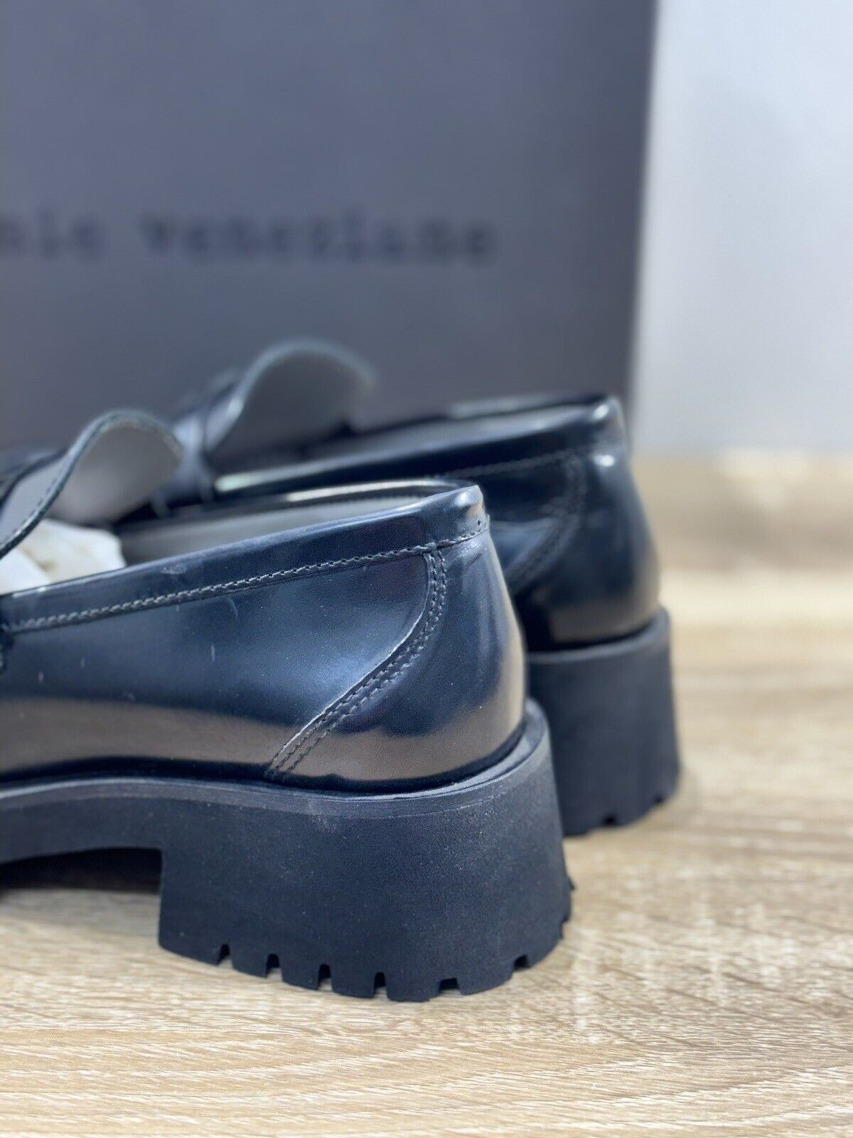 Poesie Veneziane Mocassino Donna Pelle Nero Extra Light Made In Italy 41