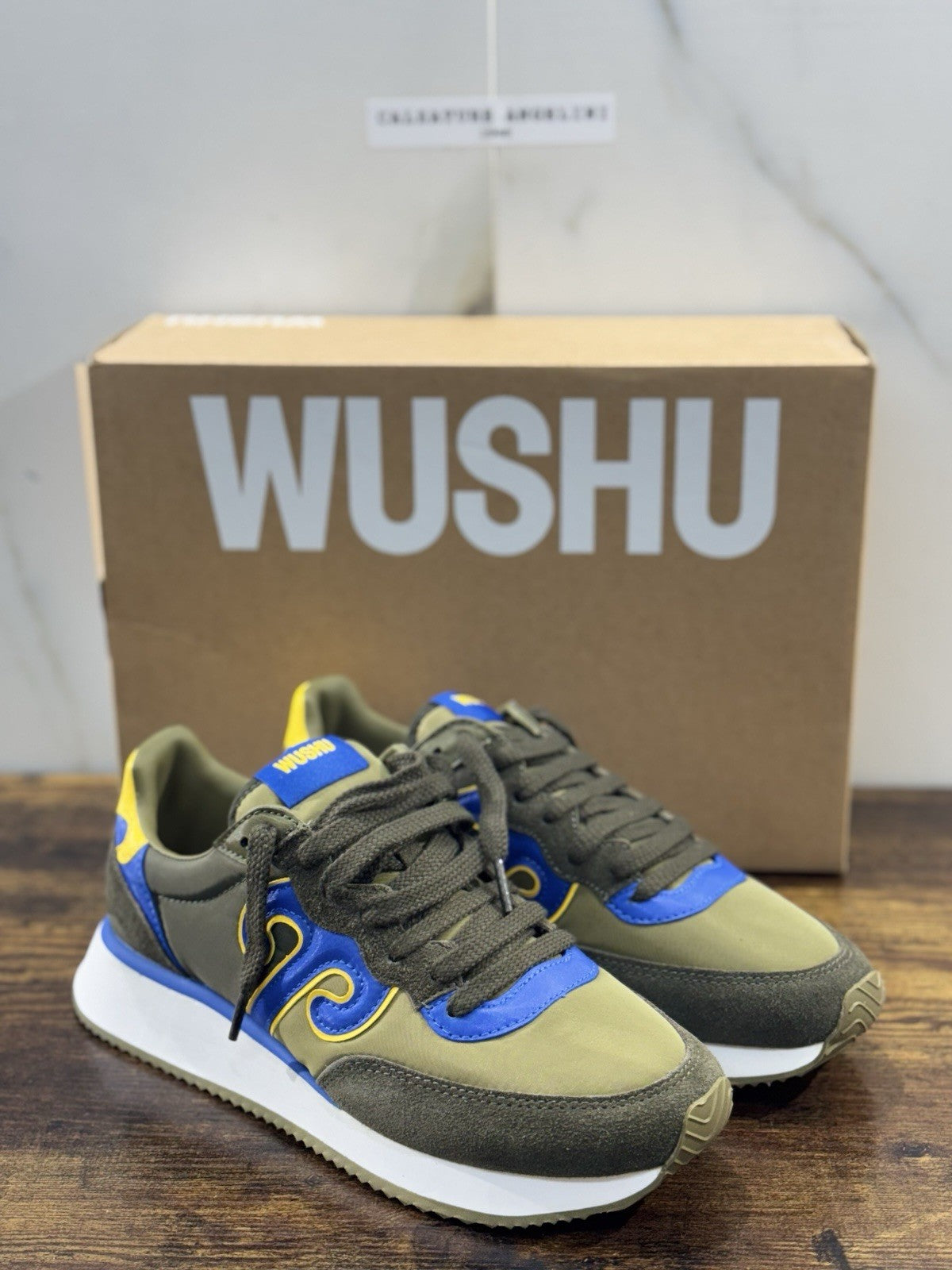 Wushu Ruyi Sneaker Uomo Casual Verdone 41
