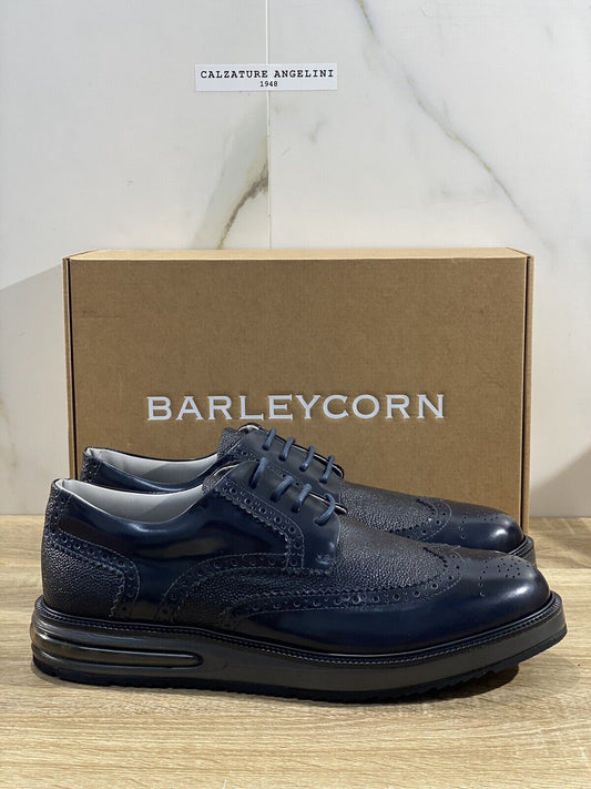 Barleycorn Air Brogue Uomo Pelle Blu Extralight Casual Men Shoes 46